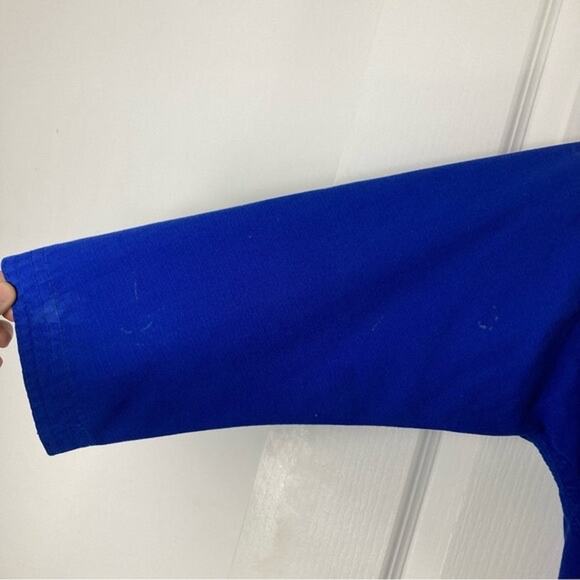 GRACIE BARRA Jiu Jitsu Karate Robe Y4 Blue - Picture 13 of 16